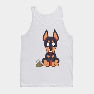 Funny alsatian smells poo poo Tank Top